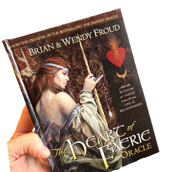 *BOOK ONLY* The Heart Of Faerie Oracle By Brian & Wendy Froud, HC, Abrams - Picture 2 of 5